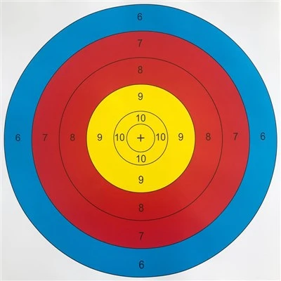 Hârtie țintă pentru exercițiul armelor